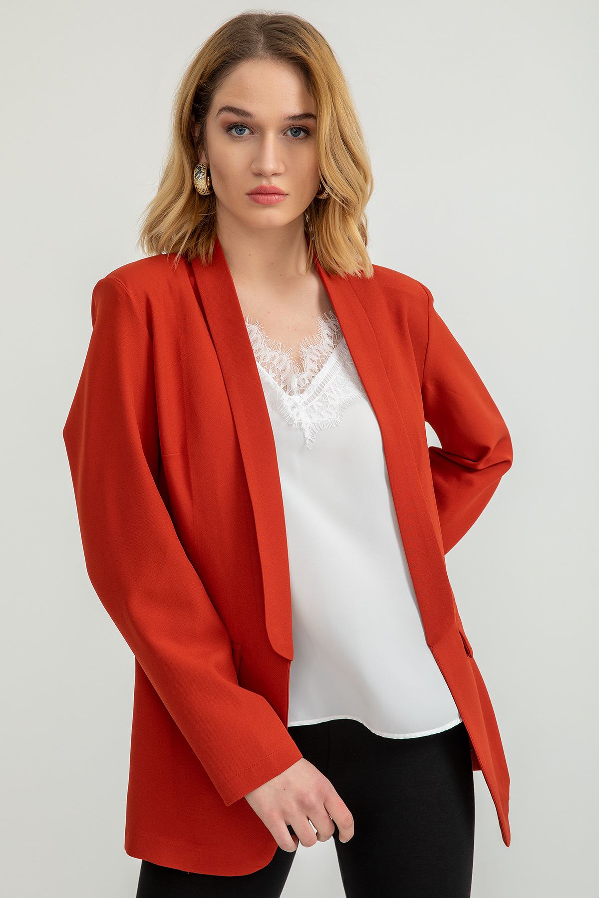 Blazer polyester deals
