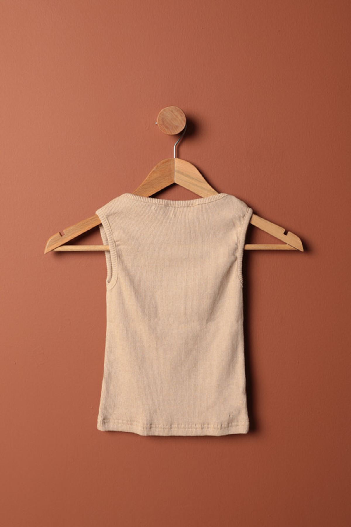 بلوزة نسائية قماش كاميسول-بيج