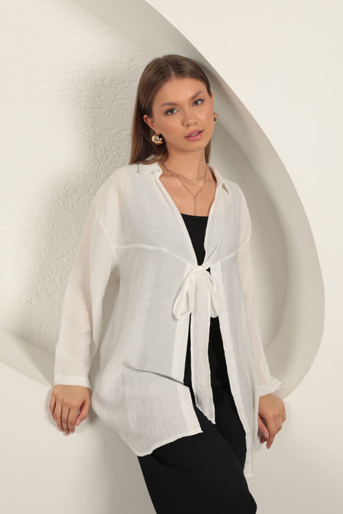 Кора дерева Ткань Кимоно-Экрю