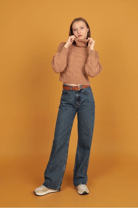 سترة منقوشة للنساء-جملي