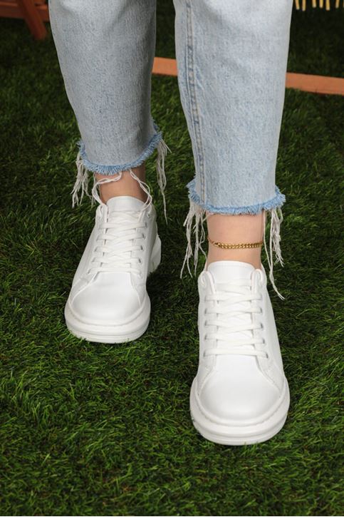 حذاء رياضية ملونة مفصلة أحذية رياضية نسائية-ذهبي