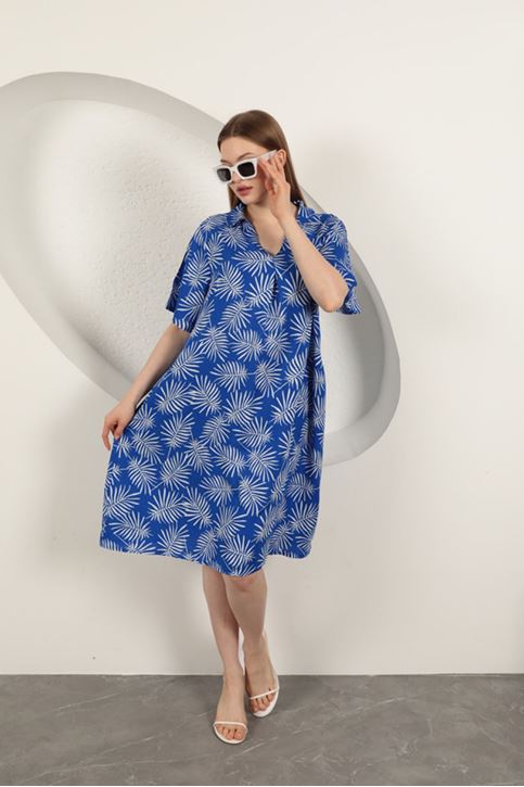 Вискон Пальмие Десенли Элбисе-Сакс