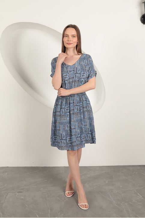 فستان جيبيل ساكس من قماش الفيسكوز