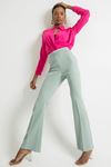 Atlas Fabric Long Spain Part Women'S Trouser - Mint